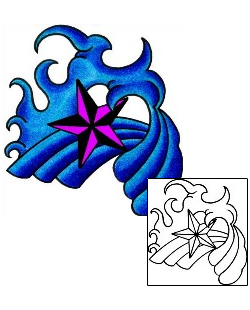 Star Tattoo Astronomy tattoo | AAF-02578