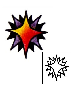 Star Tattoo Astronomy tattoo | AAF-02599