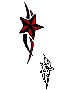 Nautical Star Tattoo Tattoo Styles tattoo | AAF-02606