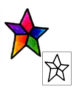 Star Tattoo Astronomy tattoo | AAF-02626