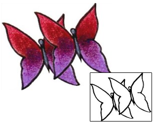 Butterfly Tattoo For Women tattoo | AAF-02653