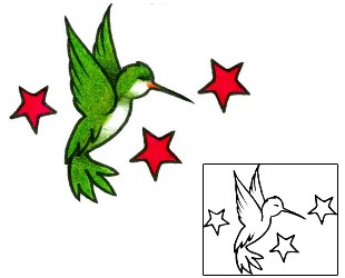 Hummingbird Tattoo For Women tattoo | AAF-02715