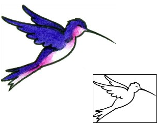 Hummingbird Tattoo For Women tattoo | AAF-02731