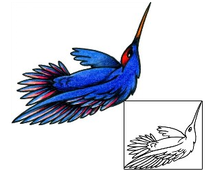 Hummingbird Tattoo For Women tattoo | AAF-02733