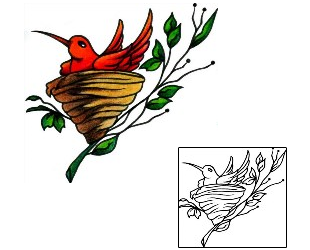 Hummingbird Tattoo For Women tattoo | AAF-02735