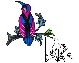 Hummingbird Tattoo For Women tattoo | AAF-02745