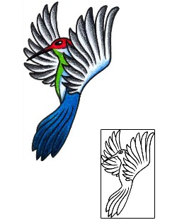 Hummingbird Tattoo For Women tattoo | AAF-02749