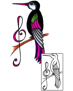Hummingbird Tattoo For Women tattoo | AAF-02756