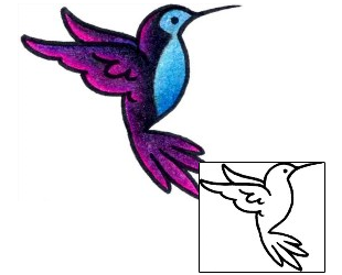 Hummingbird Tattoo Animal tattoo | AAF-02764