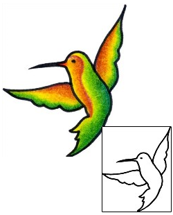 Hummingbird Tattoo For Women tattoo | AAF-02766