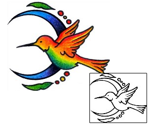 Hummingbird Tattoo For Women tattoo | AAF-02770