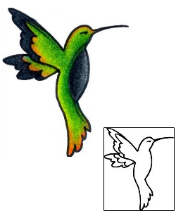 Hummingbird Tattoo For Women tattoo | AAF-02773