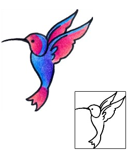 Hummingbird Tattoo Animal tattoo | AAF-02783