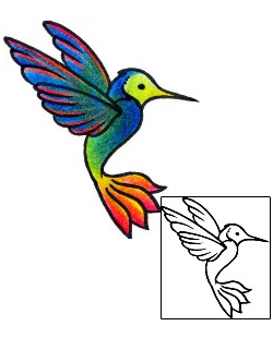Hummingbird Tattoo For Women tattoo | AAF-02788
