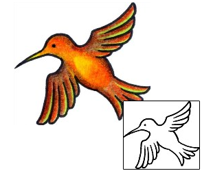Hummingbird Tattoo For Women tattoo | AAF-02789
