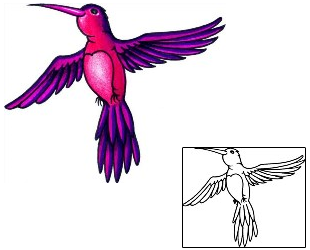 Hummingbird Tattoo For Women tattoo | AAF-02833