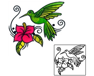 Hummingbird Tattoo For Women tattoo | AAF-02851