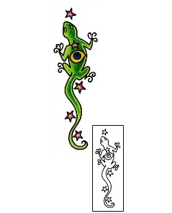 Lizard Tattoo Astronomy tattoo | AAF-02909