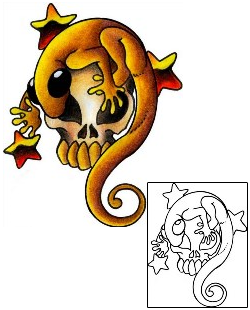 Skull Tattoo Horror tattoo | AAF-02960