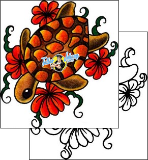 Flower Tattoo plant-life-flowers-tattoos-andrea-ale-aaf-03027
