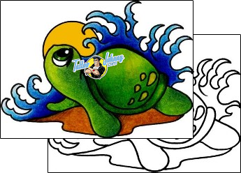 Reptile Tattoo turtle-tattoos-andrea-ale-aaf-03046