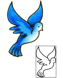 Dove Tattoo Religious & Spiritual tattoo | AAF-03103