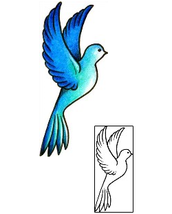 Bird Tattoo Religious & Spiritual tattoo | AAF-03108