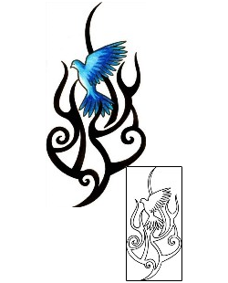 Bird Tattoo Religious & Spiritual tattoo | AAF-03160