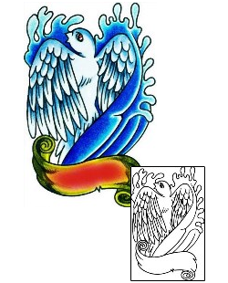 Bird Tattoo Religious & Spiritual tattoo | AAF-03182
