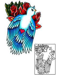 Bird Tattoo Religious & Spiritual tattoo | AAF-03183