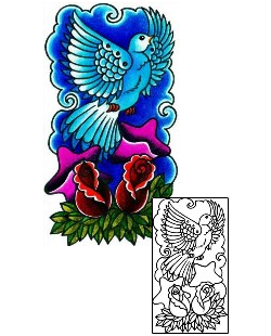 Bird Tattoo Religious & Spiritual tattoo | AAF-03189