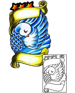 Bird Tattoo Religious & Spiritual tattoo | AAF-03196