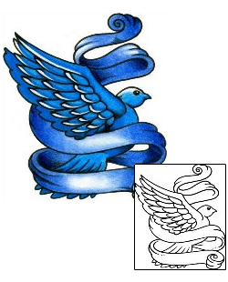 Bird Tattoo Religious & Spiritual tattoo | AAF-03202