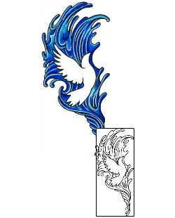 Bird Tattoo Religious & Spiritual tattoo | AAF-03244