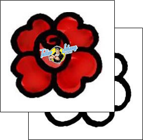 Flower Tattoo plant-life-flowers-tattoos-andrea-ale-aaf-03260