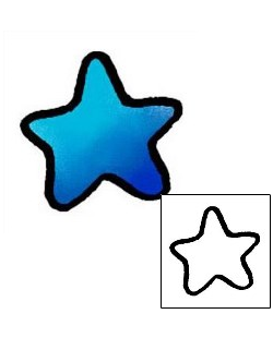 Star Tattoo Astronomy tattoo | AAF-03280