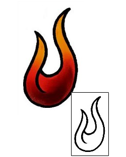 Fire – Flames Tattoo Miscellaneous tattoo | AAF-03354