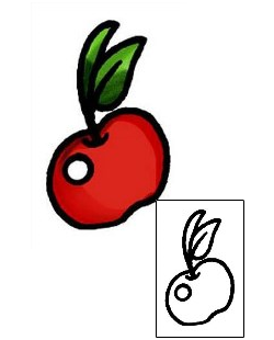 Cherry Tattoo Specific Body Parts tattoo | AAF-03372