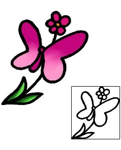Butterfly Tattoo For Women tattoo | AAF-03374