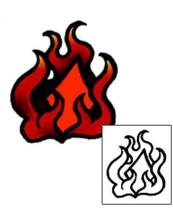 Fire – Flames Tattoo Miscellaneous tattoo | AAF-03398