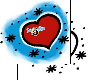 Heart Tattoo ankle-tattoos-andrea-ale-aaf-03409
