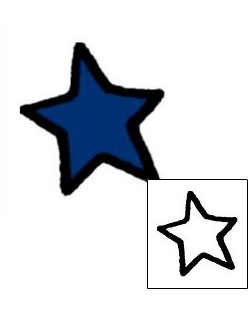 Star Tattoo Astronomy tattoo | AAF-03415