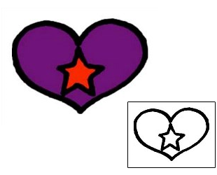 Heart Tattoo For Women tattoo | AAF-03419