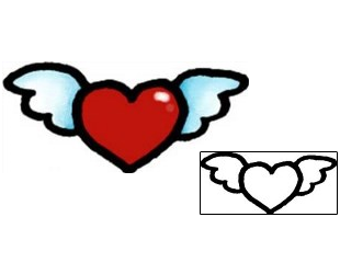 Heart Tattoo For Women tattoo | AAF-03424