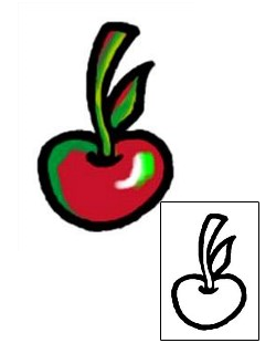 Cherry Tattoo Specific Body Parts tattoo | AAF-03431