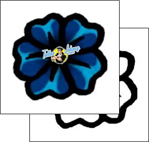 Flower Tattoo plant-life-flowers-tattoos-andrea-ale-aaf-03437