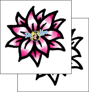 Flower Tattoo plant-life-flowers-tattoos-andrea-ale-aaf-03438