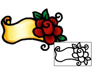 Rose Tattoo Plant Life tattoo | AAF-03439