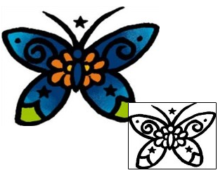 Butterfly Tattoo For Women tattoo | AAF-03440