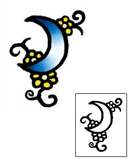 Moon Tattoo Astronomy tattoo | AAF-03470